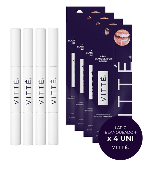 Lápiz Blanqueador VITTÉ Pack 4 uni.